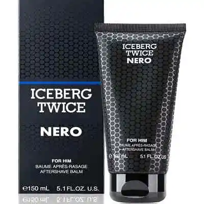 Iceberg Twice Black For Him A/s Balm 150ml Mens After Shave • £23.53