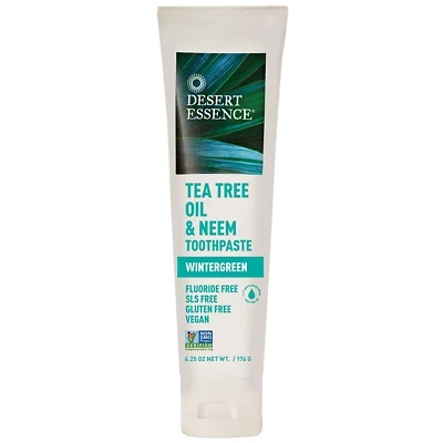 £11.92 • Buy Desert Essence Natural Tea Tree Oil And Neem Toothpaste, 176g 6.25 OZ