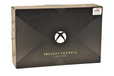 $399 • Buy Xbox One X 1TB Project Scorpio Edition Console Rare Gaming Collect Gift Limited