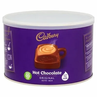 Cadbury Fair Trade Drinking Hot Chocolate 3 X 1Kg • £27.99