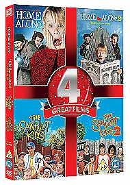 Home Alone 1 And 2/The Sandlot 1 And 2 DVD (2012) Macaulay Culkin Columbus • £2.58