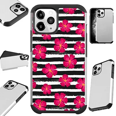 Fusion Case For IPhone 12/Mini/Pro Max Phone Cover FLOWER STRIPE • $13.50