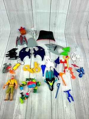 Vintage Action Figure Weapon Accessories & Toy 80's 90's 2000's Lot TMNT BATMAN • $24.99