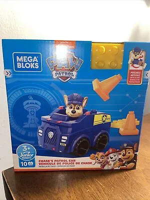 Mega Bloks Paw Patrol Chase's Patrol Car Building Set. New • $7.59