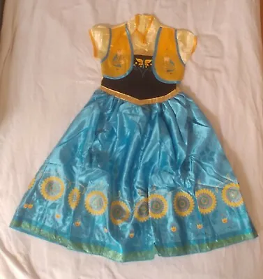 Frozen Fever Anna Disney Inspired Princess Costume Dress Up Halloween  • $19.99