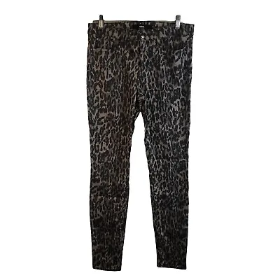 Else Jeans Leopard Print Skinny Jeans W30 Stretch 31x30.5 Tan *C • $14.24