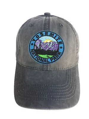 Yosemite National Park Adjustable Curved Bill Strap Back Dad Hat Baseball Cap • $16.95