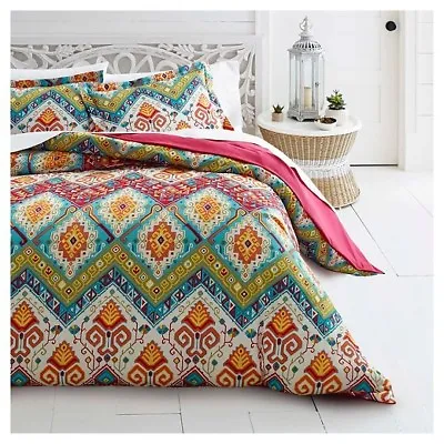 Azalea Skye Moroccan Nights Full / Queen Duvet Cover Set With Pillow Shams NEW • $65.99