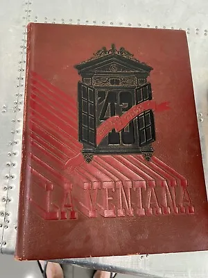 1943 Texas Tech La Ventana Yearbook Amazing Piece Of History • $49.90