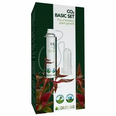 Colombo CO2 Basic Kit Diffuser Aquarium Fish Tank Carbon Refill Easy Plant Care • £14.45