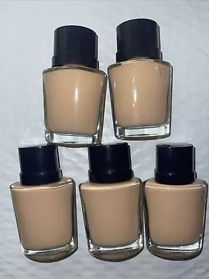 Lot Of 5 MAYBELLINE TRUE ILLUSION Liquid Foundation True Buff 1.15 Oz No Label • $22.44