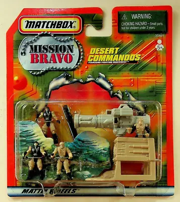 Matchbox Mission Bravo - Desert Commandos #35461 - NIB • $24.99