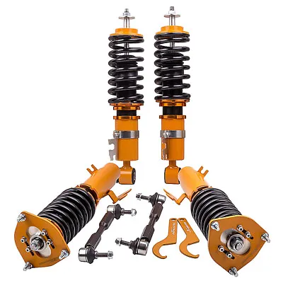 Maxpeedingrods Coilover Shock+Spring+Camber For Mini Cooper Clubman R55 07-14 • $348