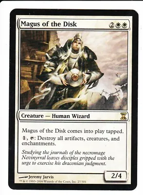 MTG  Time Spiral  MAGUS OF THE DISK • $2.99