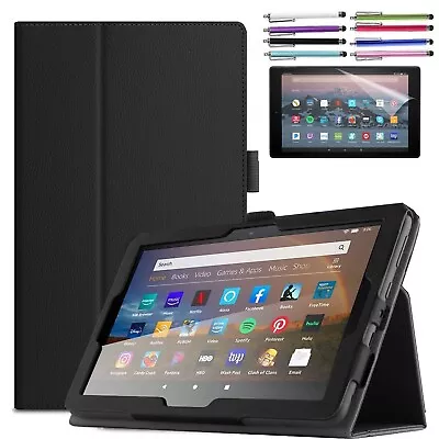 For Amazon Fire HD 8 2022 12th Gen 8 Inch Tablet Case Cover + Screen Protector • $8.99