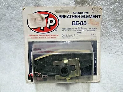 Vintage Collectible STP  The Racer's Edge  NOS Breather Element-Mario Andretti!! • $16.95