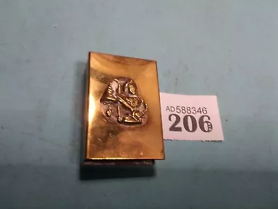 £9 • Buy Vintage Brass Matchbox Holder