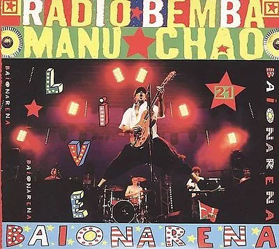 MANU CHAO - Baionarena - CD - RARE- Live 2 Disc Set • $35