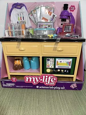 2019 My Life As A Science Lab Play Set NIB Volcano Test Tubes Trays Microscope + • $69.99