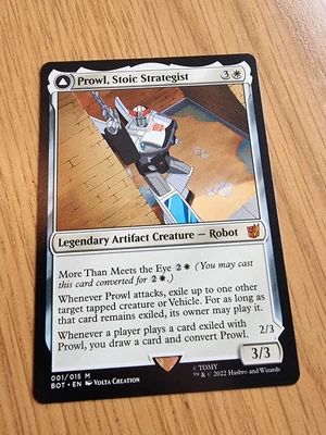 £0.99 • Buy MTG Prowl,Stoic Strategist/Prowl,Pursuit Vehicle Transformers1/15 PackFresh Mint