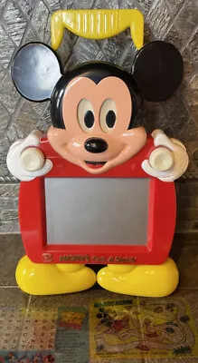 1990’s Mickey Mouse Etch A Sketch Toy • $14.99