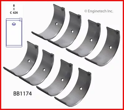 83-84 Fits Nissan 1.5L / 1487 SOHC L4 8V E15T Turbo  Rod Bearings .25 • $30.99