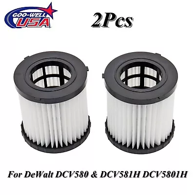 Aftermarke 2X Wet Dry Vacuum Cleaner Filter For DCV5801H DCV580H 18/20V • $16.89