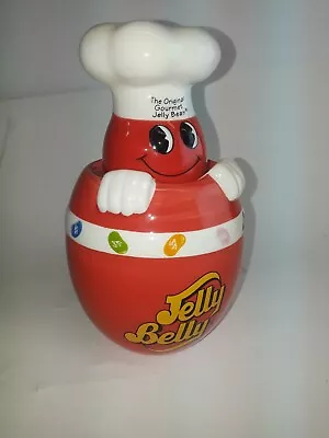 £12.49 • Buy Mr Jelly Belly Jelly Beans Candy Jar Ceramic Canister 7 1/4  Tall 22 Oz Capacity