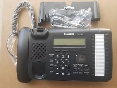 Panasonic KX-DT543 B Phone 24 Button 3 Line Digital LCD Display W/Stand • $69.99