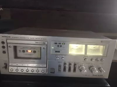  For Parts Or Repair -CLEAN Vintage Hitachi D-900 Cassette Deck 3 Head • $155