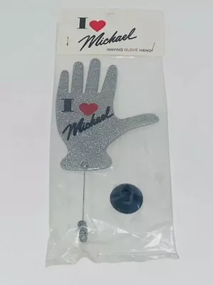 Rare 1980’s Michael Jackson Waving Glitter Glove Hand • $25