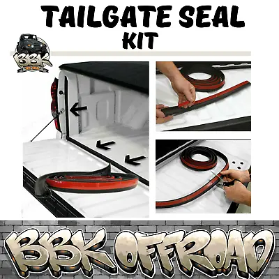 $37.97 • Buy Tailgate Seal Kit Fits Ssangyong Musso Ute Rubber Dust Tail Gate 