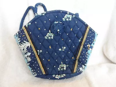 Vera Bradley  Blue Holiday Fan Bag    (#A) • $49