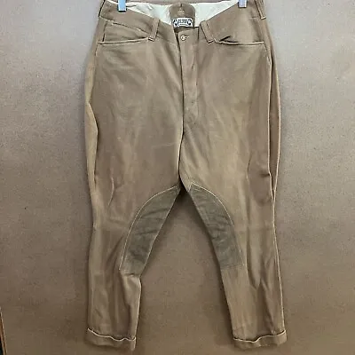 VTG 20s 30s Real Sport Equestrian Horse 	Jodhpurs Breeches Pants 36x29 • $125