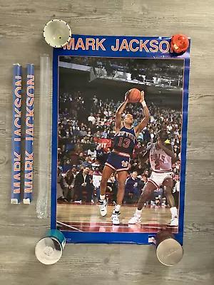 3 - 1988 Vintage New York Knicks Mark Jackson Starline Posters  34 X 22 • $13.99