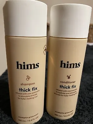 Hims Thick Fix Shampoo & Conditioner Set Men 190ml Each • £29.99