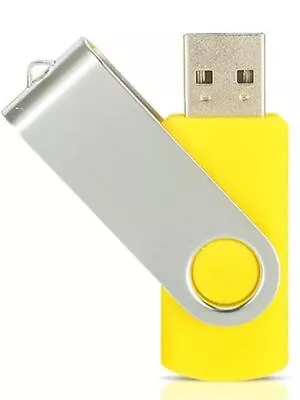 32Gb USB Flash Thumb Drive Memory Storage Disk Pen Stick YELLOW *DAILY DISPATCH • $5.80