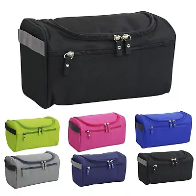 Toiletry Bag Travel Wash Case Shower Bathroom Cosmetic Storage Waterproof • $14.29