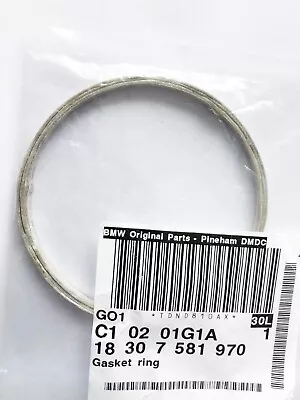 *genuine Oe*  Bmw Turbo Cat Gasket 1-7 I8 X Series Mini F55 F56 Oe 18307581970 • £20.49