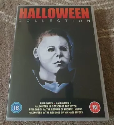 Halloween Collection Dvd Boxset 5 Film Set Jamie Lee Curtis  • £24.95