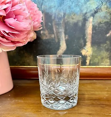 Vintage Royal Doulton Dorchester Crystal Whisky Tumbler Glass MULTIPLE AVAILABLE • $25