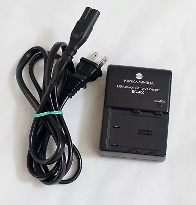 Genuine Konica Minolta Battery Charger BC-400 For 7D 5D Cameras • $25