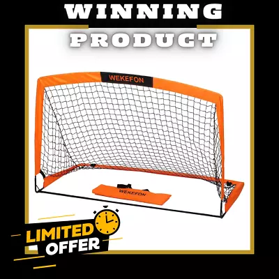 Soccer Goal Net Carry Bag Portable Backyard Ft Kids 3.1 Intey Pop Up Adults • $38.07