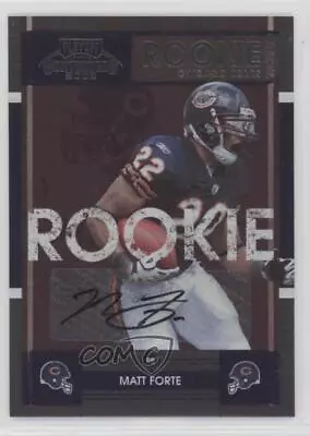 2008 Playoff Contenders Matt Forte #178 Rookie Auto RC • $25.18