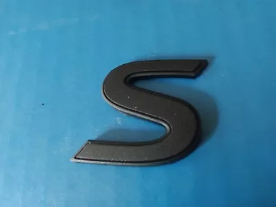 Infiniti G35 G37 2008-2013 Black Rear Trunk  “s” Letter  Emblem Logo Badge Sport • $14.95