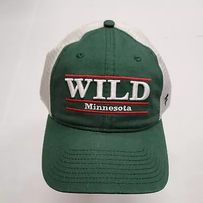 NWT Minnesota Wild Fanatics Mesh Trucker Adjusable Snapback Hat Cap New W/Tags • $7.31