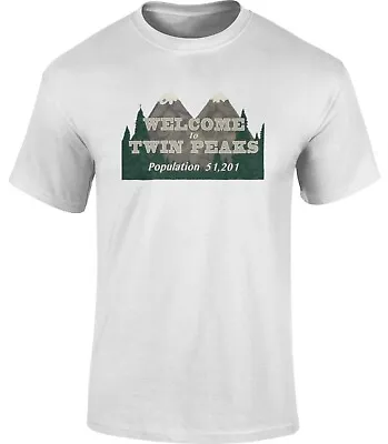 Twin Peaks T-Shirt S-5XL Agent Cooper David Lynch Laura Palmer FBI TV Show Bob • £25