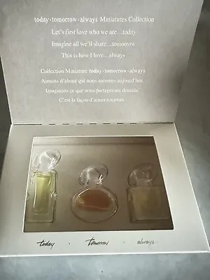 VTG Avon Today Tomorrow Always 3 Miniature Eau De Parfum Spray Gift Set Perfume  • $15