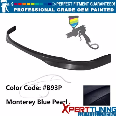 Fits 92-95 Honda Civic Sedan Type-R Painted #B93P Front Bumper Lip Spoiler PU • $226.87