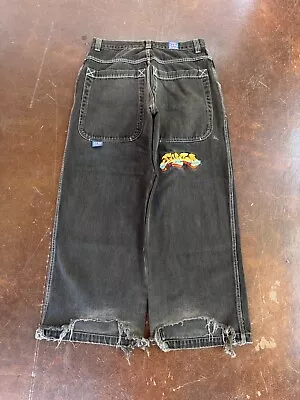 Vintage Jnco Graffiti Skate Rave Jeans 34x30 • $250